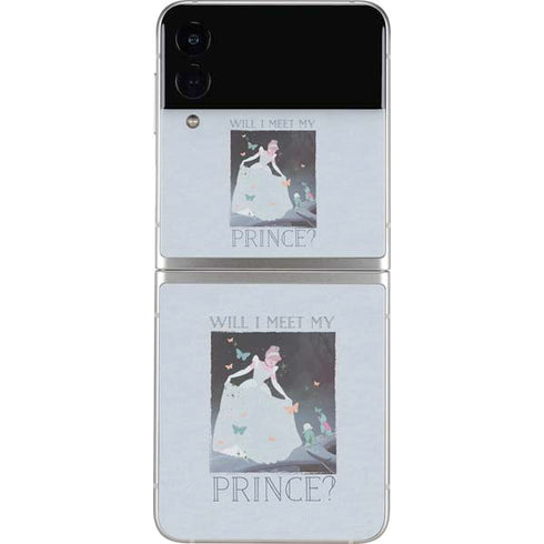 Disney Cinderella Will I Meet My Prince Galaxy Z Flip3 5G Skin
